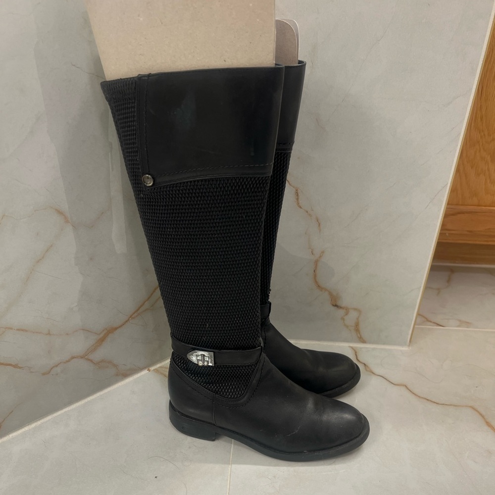 Blondo Black leather boots sz 6